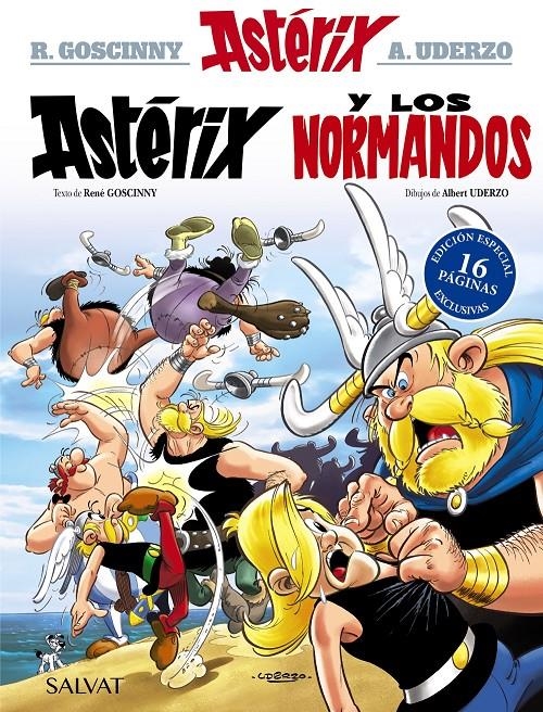 ASTERIX Nº09: ASTERIXY LOS NORMANDOS (EDICION LIMITADA 16 PAGINAS EXCLUSIVAS) [CARTONE] | GOSCINNY, RENE / UDERZO, ALBERT | Akira Comics  - libreria donde comprar comics, juegos y libros online