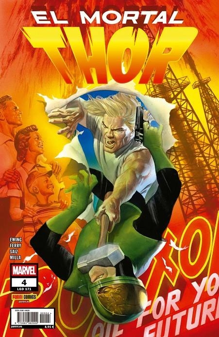 MORTAL THOR Nº171 / 04 | EWING, AL / SAIZ, JESUS | Akira Comics  - libreria donde comprar comics, juegos y libros online