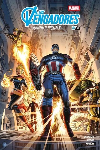 VENGADORES DE JONATHAN HICKMAN Nº01 [RUSTICA] | HICKMAN, JONATHAN / KUBERT, ADAM | Akira Comics  - libreria donde comprar comics, juegos y libros online