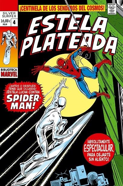 BIBLIOTECA MARVEL: ESTELA PLATEADA Nº04 (1970 / 12-18 USA) [RUSTICA] | LEE, STAN / BUSCEMA, JOHN | Akira Comics  - libreria donde comprar comics, juegos y libros online
