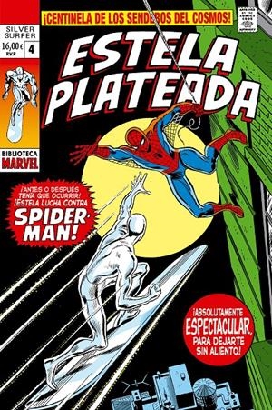 BIBLIOTECA MARVEL: ESTELA PLATEADA Nº04 (1970 / 12-18 USA) [RUSTICA] | LEE, STAN / BUSCEMA, JOHN | Akira Comics  - libreria donde comprar comics, juegos y libros online
