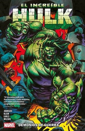 MARVEL PREMIERE: EL INCREIBLE HULK DE PHILLIP KENNEDY JOHNSON Nº02, DEMONIOS DE GUERRA [RUSTICA] | KENNEDY JOHNSON, PHILLIP | Akira Comics  - libreria donde comprar comics, juegos y libros online