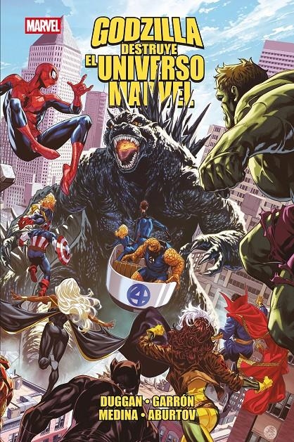 GODZILLA DESTRUYE EL UNIVERSO MARVEL [CARTONE] | MEDINA, PACO / DUGGAN, GERRY | Akira Comics  - libreria donde comprar comics, juegos y libros online