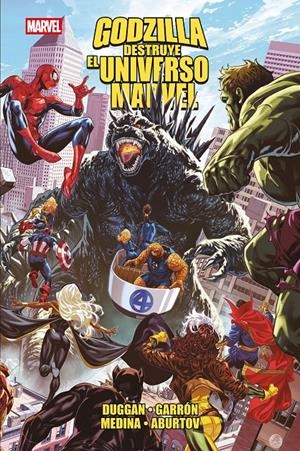 GODZILLA DESTRUYE EL UNIVERSO MARVEL [CARTONE] | MEDINA, PACO / DUGGAN, GERRY | Akira Comics  - libreria donde comprar comics, juegos y libros online