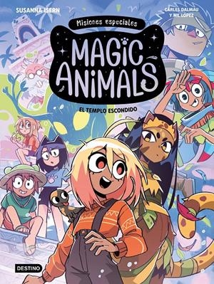MAGIC ANIMALS MISIONES ESPECIALES Nº02: EL TEMPLO ESCONDIDO [CARTONE] | ISERN, SUSANNA / DALMAU, CARLES | Akira Comics  - libreria donde comprar comics, juegos y libros online