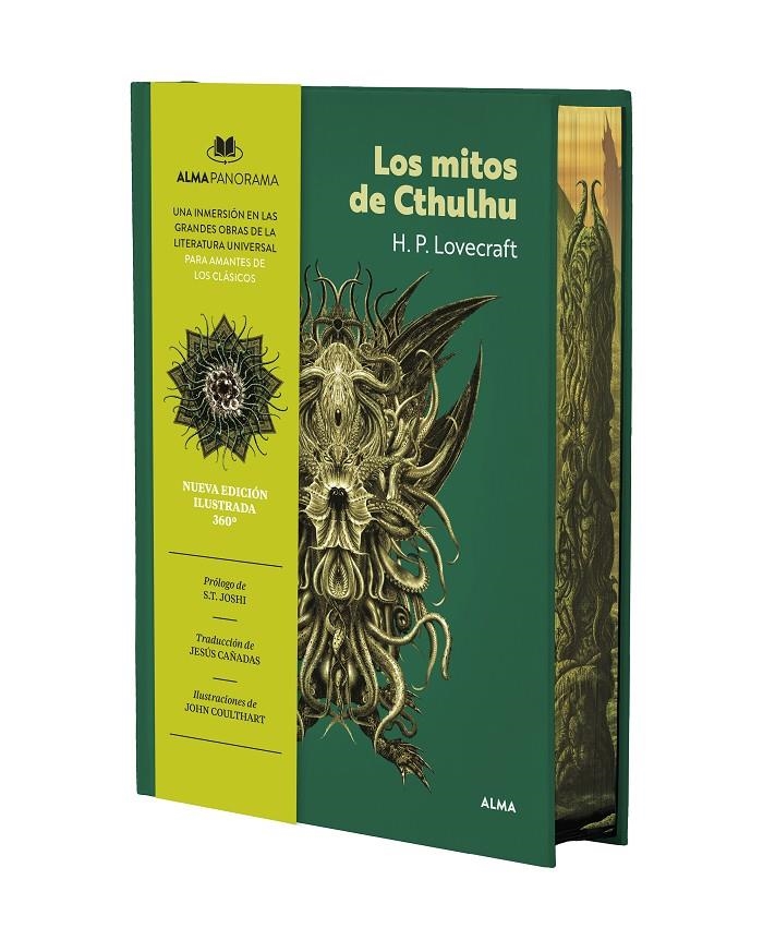 MITOS DE CTHULHU, LOS (EDICION CANTOS PINTADOS) [CARTONE] | LOVECRAFT, H. P. | Akira Comics  - libreria donde comprar comics, juegos y libros online