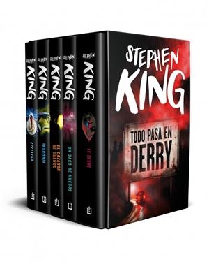 TODO PASA EN DERRY (ESTUCHE) [BOLSILLO] | KING, STEPHEN | Akira Comics  - libreria donde comprar comics, juegos y libros online