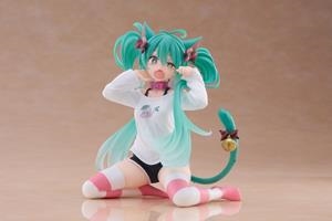 HATSUNE MIKU: ESTATUA DESKTOP CUTE HATSUNE MIKU CAT EAR T-SHIRT 13 CM PVC [CAJA] | Akira Comics  - libreria donde comprar comics, juegos y libros online