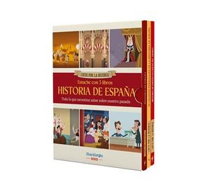 LOCOS POR LA HISTORIA: HISTORIA DE ESPAÑA (ESTUCHE 3 VOL.) [CARTONE] | SABATE, VICTOR | Akira Comics  - libreria donde comprar comics, juegos y libros online