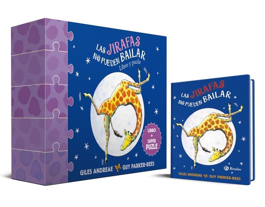 JIRAFAS NO PUEDEN BAILAR, LAS (LIBRO Y PUZLE) | ANDREAE, GILES / PARKER-REES, GUY | Akira Comics  - libreria donde comprar comics, juegos y libros online