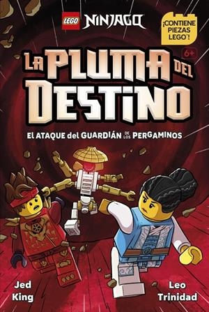 LEGO NINJAGO: LA PLUMA DEL DESTINO (EL ATAQUE DEL GUARDIAN DE LOS PERGAMINOS) [CARTONE] | KING, JED / TRINIDAD, LEO | Akira Comics  - libreria donde comprar comics, juegos y libros online