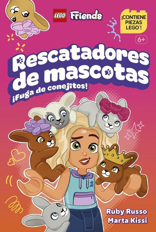 LEGO FRIENDS: RESCATADORAS DE MASCOTAS (¡FUGA DE CONEJITOS!) [CARTONE] | RUSSO, RUBY / KISSI, MARTA | Akira Comics  - libreria donde comprar comics, juegos y libros online
