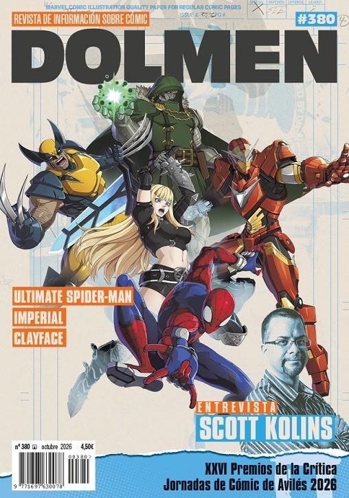 DOLMEN REVISTA Nº80 (380) OCTUBRE 2026 [RUSTICA] | Akira Comics  - libreria donde comprar comics, juegos y libros online