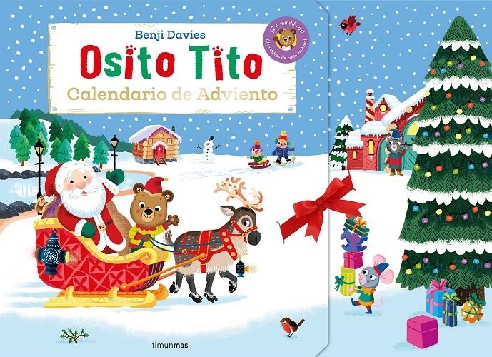 OSITO TITO: CALENDARIO DE ADVIENTO (CON 24 MINILIBROS) [CARTONE] | DAVIES, BENJI | Akira Comics  - libreria donde comprar comics, juegos y libros online