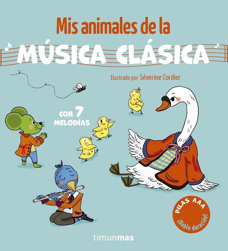 MIS ANIMALES DE LA MUSICA CLASICA (CON 7 MELODIAS) [CARTONE] | CORDIER, SEVERINE | Akira Comics  - libreria donde comprar comics, juegos y libros online