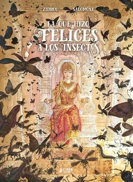 LA QUE HIZO FELICES A LOS INSECTOS [CARTONE] | ZIDROU / SALOMONE | Akira Comics  - libreria donde comprar comics, juegos y libros online