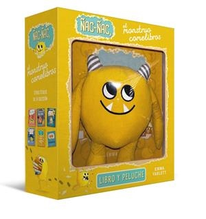 ÑAC-ÑAC: EL MONSTRUO COMELIBROS (LIBRO Y PELUCHE) [RUSTICA] | YARLETT, EMMA | Akira Comics  - libreria donde comprar comics, juegos y libros online