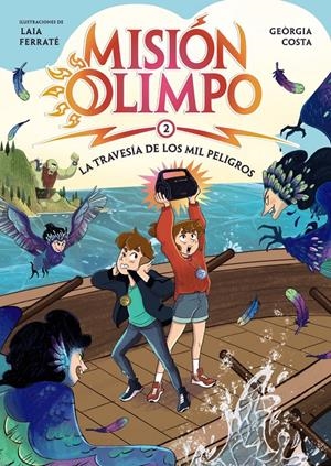 MISIÓN OLIMPO Nº02: LA TRAVESIA DE LOS MIL PELIGROS [RUSTICA] | COSTA, GEORGIA / FERRATE, LAIA | Akira Comics  - libreria donde comprar comics, juegos y libros online