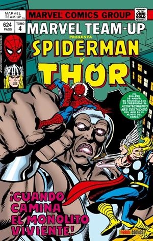 MARVEL GOLD: MARVEL TEAM-UP Nº04, ¡CUANDO CAMINA EL MONOLITO VIVIENTE! [CARTONE] | BYRNE, JOHN | Akira Comics  - libreria donde comprar comics, juegos y libros online
