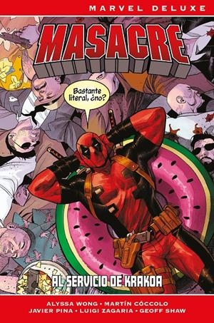 MARVEL NOW DELUXE!: MASACRE, AL SERVICIO DE KRAKOA [CARTONE] | Akira Comics  - libreria donde comprar comics, juegos y libros online