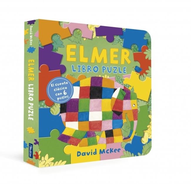 ELMER: LIBRO PUZLE [CARTONE] | MCKEE, DAVID | Akira Comics  - libreria donde comprar comics, juegos y libros online