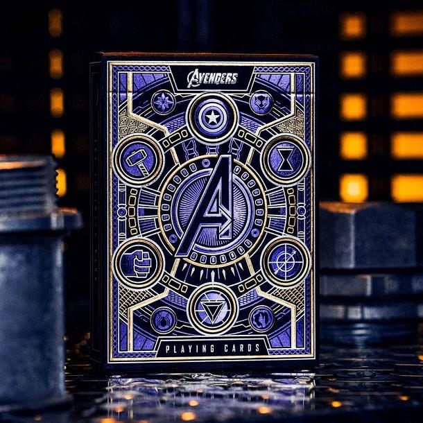 BARAJA NAIPES BICYCLE: AVENGERS THE INFINITY SAGA PURPLE VERSION [CAJA] | Akira Comics  - libreria donde comprar comics, juegos y libros online