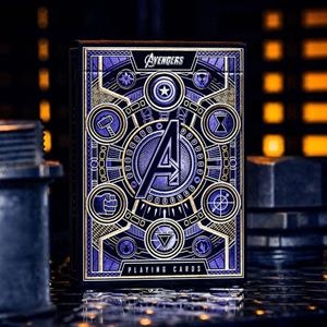 BARAJA NAIPES BICYCLE: AVENGERS THE INFINITY SAGA PURPLE VERSION [CAJA] | Akira Comics  - libreria donde comprar comics, juegos y libros online