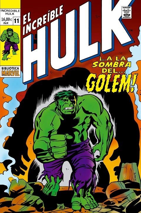 BIBLIOTECA MARVEL: EL INCREIBLE HULK Nº11 (1970 / 130-134 USA) [RUSTICA] | THOMAS, ROY / TRIMPE, HERB | Akira Comics  - libreria donde comprar comics, juegos y libros online