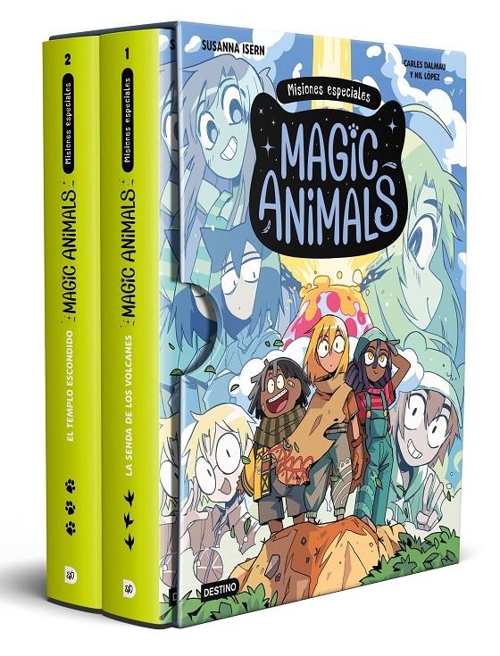 MAGIC ANIMALS MISIONES ESPECIALES (ESTUCHE CON NUMEROS 1 Y 2) [CARTONE] | ISERN, SUSANNA / DALMAU, CARLES | Akira Comics  - libreria donde comprar comics, juegos y libros online
