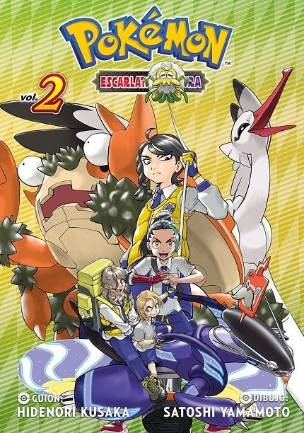 POKEMON: ESCARLATA Y PURPURA Nº02  [RUSTICA] | KUSAKA, HIDENORI / YAMAMOTO, SATOSHI | Akira Comics  - libreria donde comprar comics, juegos y libros online