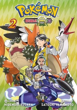 POKEMON: ESCARLATA Y PURPURA Nº02  [RUSTICA] | KUSAKA, HIDENORI / YAMAMOTO, SATOSHI | Akira Comics  - libreria donde comprar comics, juegos y libros online