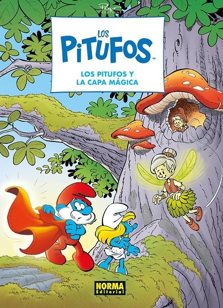 PITUFOS Nº43: LOS PITUFOS Y LA CAPA MAGICA [CARTONE] | PEYO /JOST, CULLIFORD Y GARAY / JOST-CULIFORD-MAURY | Akira Comics  - libreria donde comprar comics, juegos y libros online