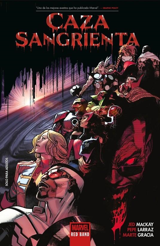 MARVEL PREMIERE: CAZA SANGRIENTA (RED BAND) [RUSTICA] | MACKAY, JED / LARRAZ, PEPE | Akira Comics  - libreria donde comprar comics, juegos y libros online