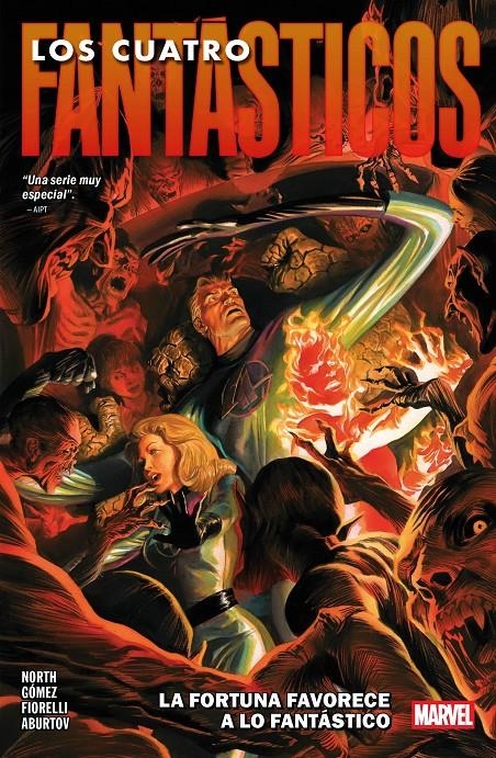 MARVEL PREMIERE: LOS 4 FANTASTICOS DE RYAN NORTH Nº04, LA FORTUNA FAVORECE A LO FANTASTICO [RUSTICA] | NORTH, RYAN / GOMEZ, CARLOS | Akira Comics  - libreria donde comprar comics, juegos y libros online