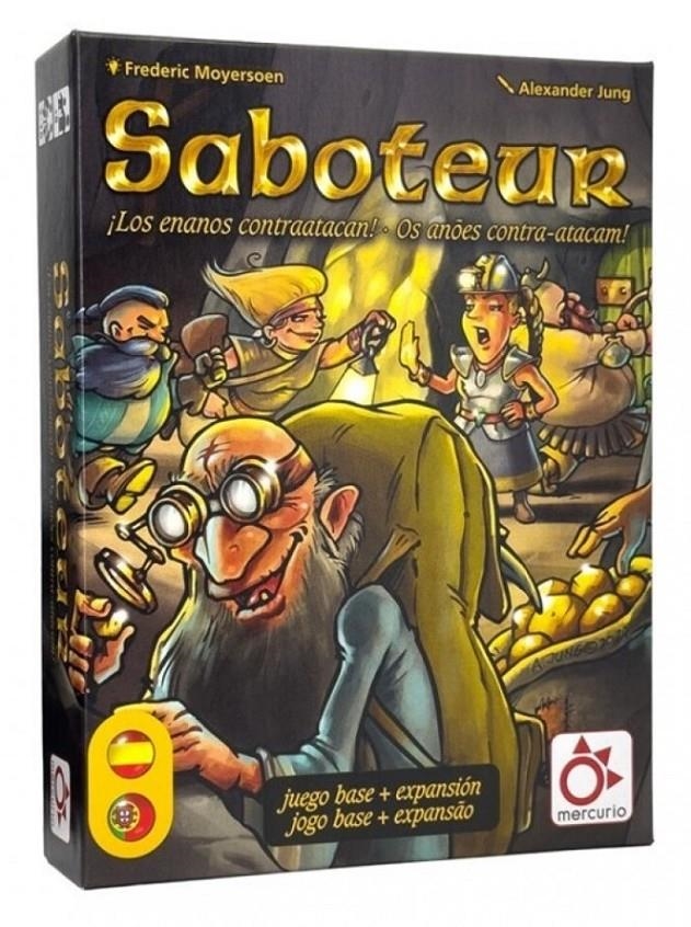 SABOTEUR 1/2 + EXPANSION [JUEGO] | Akira Comics  - libreria donde comprar comics, juegos y libros online