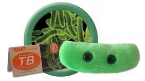 TUBERCULOSIS (TB) GIANTMICROBES ORIGINAL (PELUCHE 12-18 CMS) | Akira Comics  - libreria donde comprar comics, juegos y libros online
