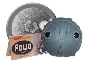 POLIO (POLIOVIRUS) GIANTMICROBES ORIGINAL (PELUCHE 12-18 CMS) | Akira Comics  - libreria donde comprar comics, juegos y libros online