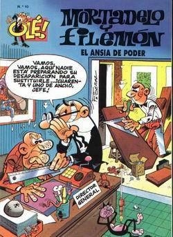 OLE MORTADELO Nº010: EL ANSIA DE PODER | IBAÑEZ, F. | Akira Comics  - libreria donde comprar comics, juegos y libros online