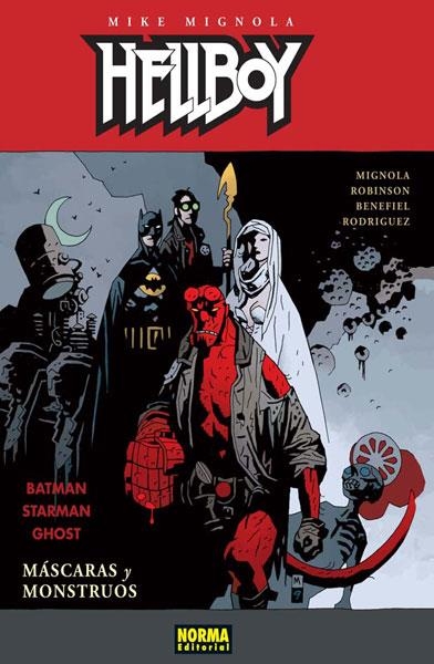 HELLBOY TOMO Nº14: MASCARAS Y MONSTRUOS [CARTONE] | MIGNOLA / ROBINSON | Akira Comics  - libreria donde comprar comics, juegos y libros online