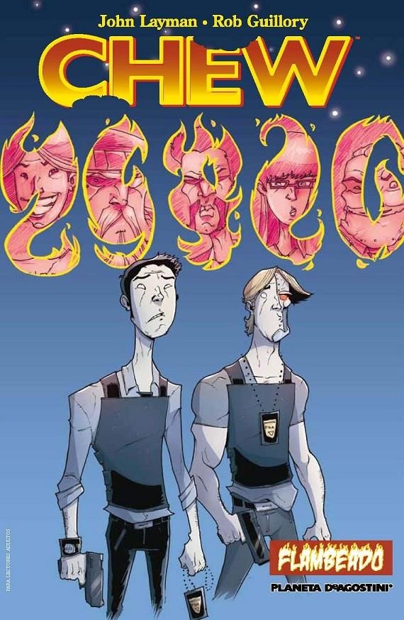 CHEW Nº04: FLAMBEADO (16-20 USA) [RUSTICA] | LAYMAN, JOHN / GUILLORY, ROB | Akira Comics  - libreria donde comprar comics, juegos y libros online