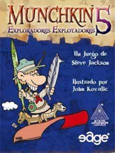 MUNCHKIN 5: EXPLORADORES EXPLOTADORES [EXPANSION] | JACKSON, STEVE / KOVALIC, JOHN  | Akira Comics  - libreria donde comprar comics, juegos y libros online