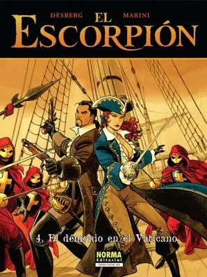 ESCORPION Nº04: EL DEMONIO EN EL VATICANO [CARTONE] | DESBERG / MARINI | Akira Comics  - libreria donde comprar comics, juegos y libros online