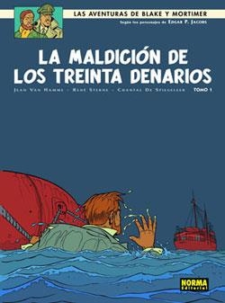 BLAKE Y MORTIMER Nº19: LA MALDICION DE LOS TREINTA DENARIOS TOMO 1 [CARTONE] | VAN HAMME, JEAN / AUBIN | Akira Comics  - libreria donde comprar comics, juegos y libros online