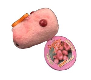 GRIPE PORCINA (INFLUENZA A VIRUS H1N1) GIANTMICROBES LLAVERO (PELUCHE 5-8 CMS) | Akira Comics  - libreria donde comprar comics, juegos y libros online