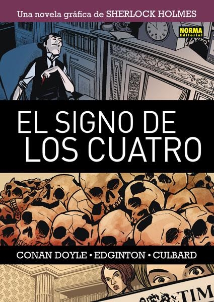 COLECCION SHERLOCK HOLMES Nº02: EL SIGNO DE LOS CUATRO [CARTONE] | DOYLE / EDGINTON / CULBARD | Akira Comics  - libreria donde comprar comics, juegos y libros online