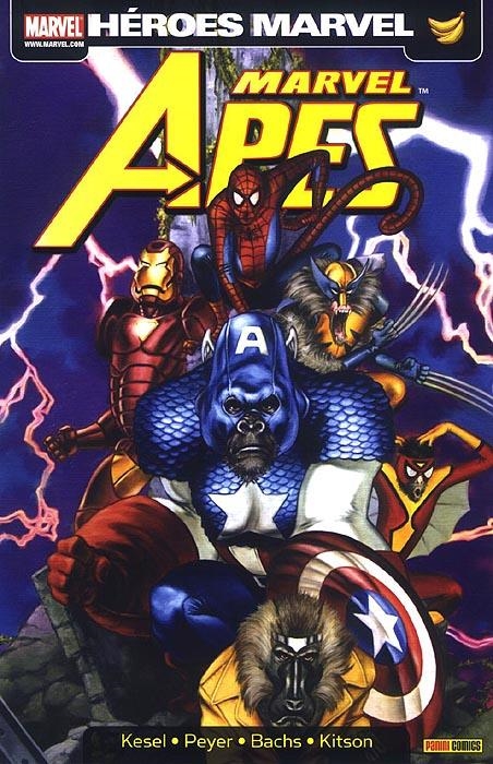 MARVEL APES (1-4 USA) [RUSTICA] | KESEL, KARL / BACHS | Akira Comics  - libreria donde comprar comics, juegos y libros online
