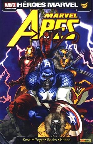 MARVEL APES (1-4 USA) [RUSTICA] | KESEL, KARL / BACHS | Akira Comics  - libreria donde comprar comics, juegos y libros online