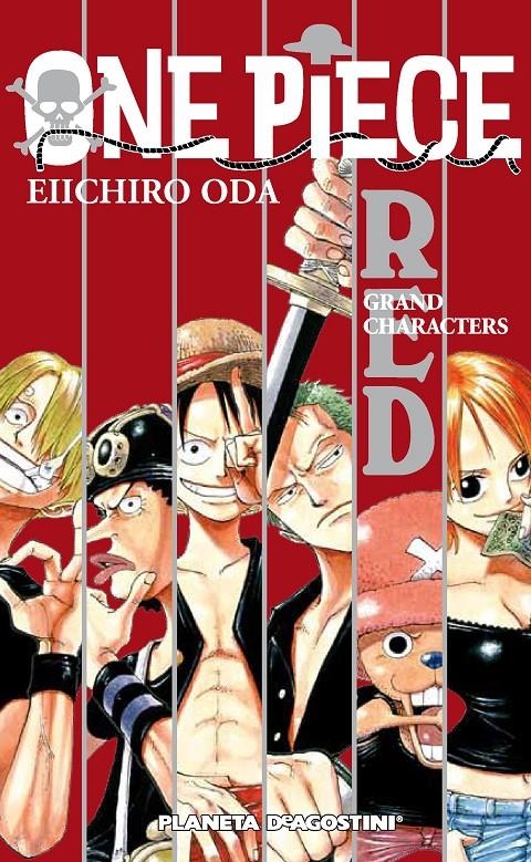ONE PIECE RED GRAND CHARACTERS [RUSTICA] | ODA, EIICHIRO | Akira Comics  - libreria donde comprar comics, juegos y libros online