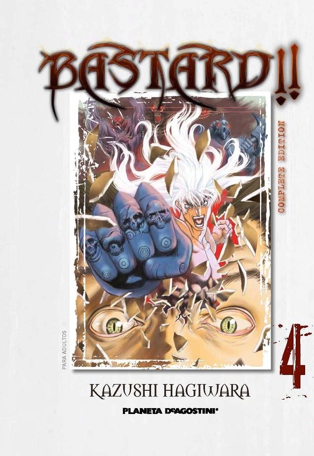 BASTARD!! (COMPLETE EDITION) Nº04 [CARTONE] | HAGIWARA, KAZUSHI | Akira Comics  - libreria donde comprar comics, juegos y libros online