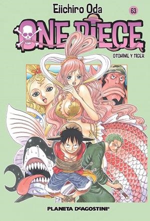 ONE PIECE Nº063: OTOHIME Y TIGER [RUSTICA] | ODA, EIICHIRO | Akira Comics  - libreria donde comprar comics, juegos y libros online